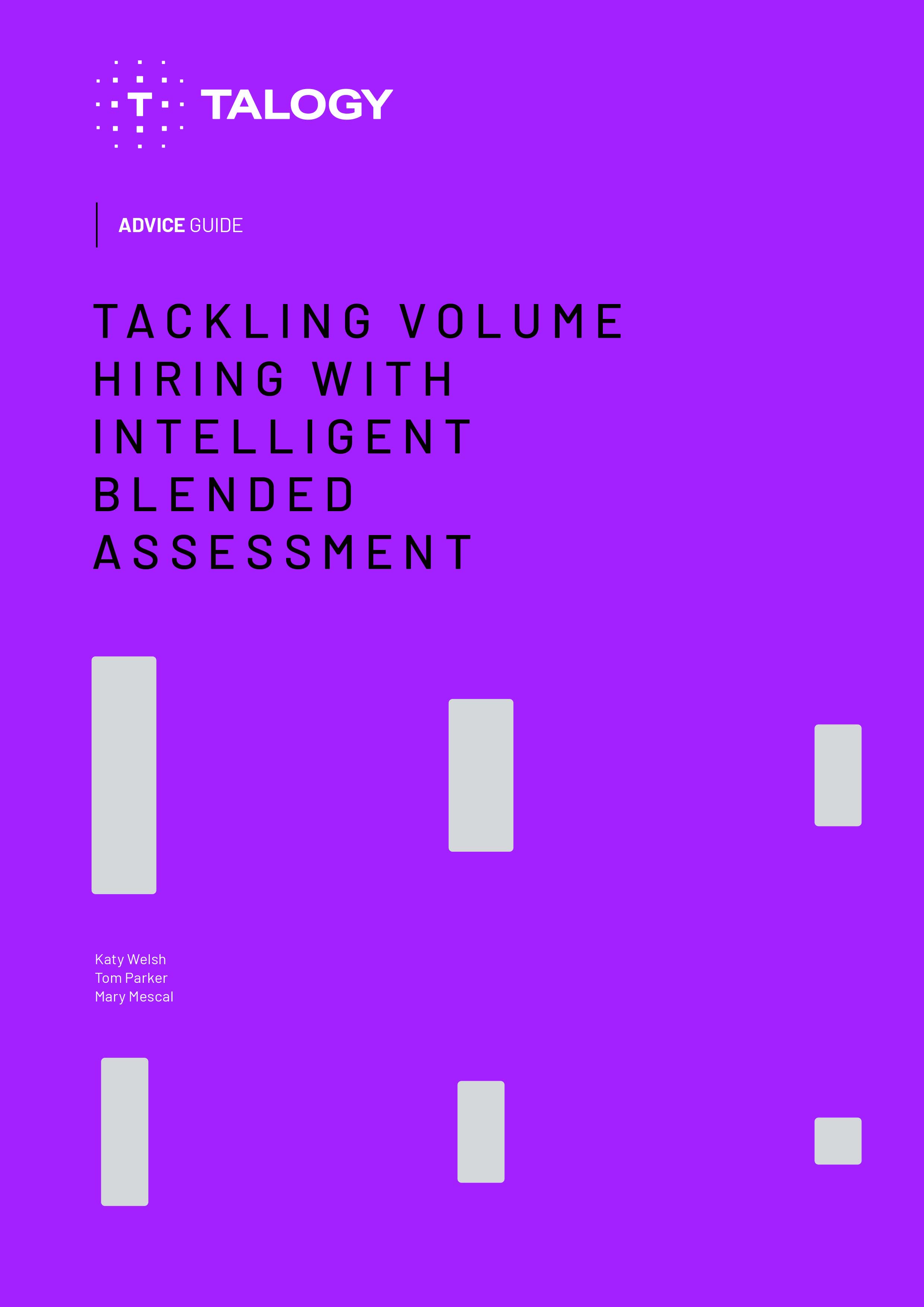 Tackling volume hiring advice guide cover