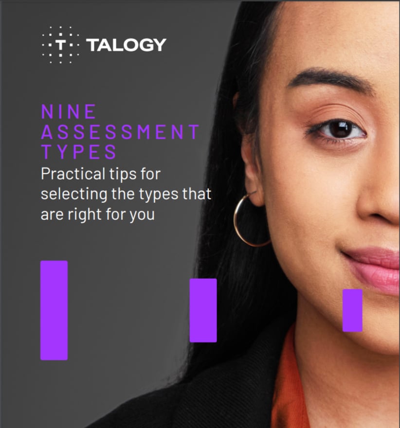 Nine types of assessment cover
