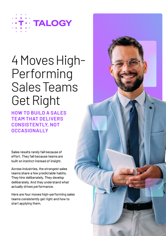 Sales excellence playbook cover
