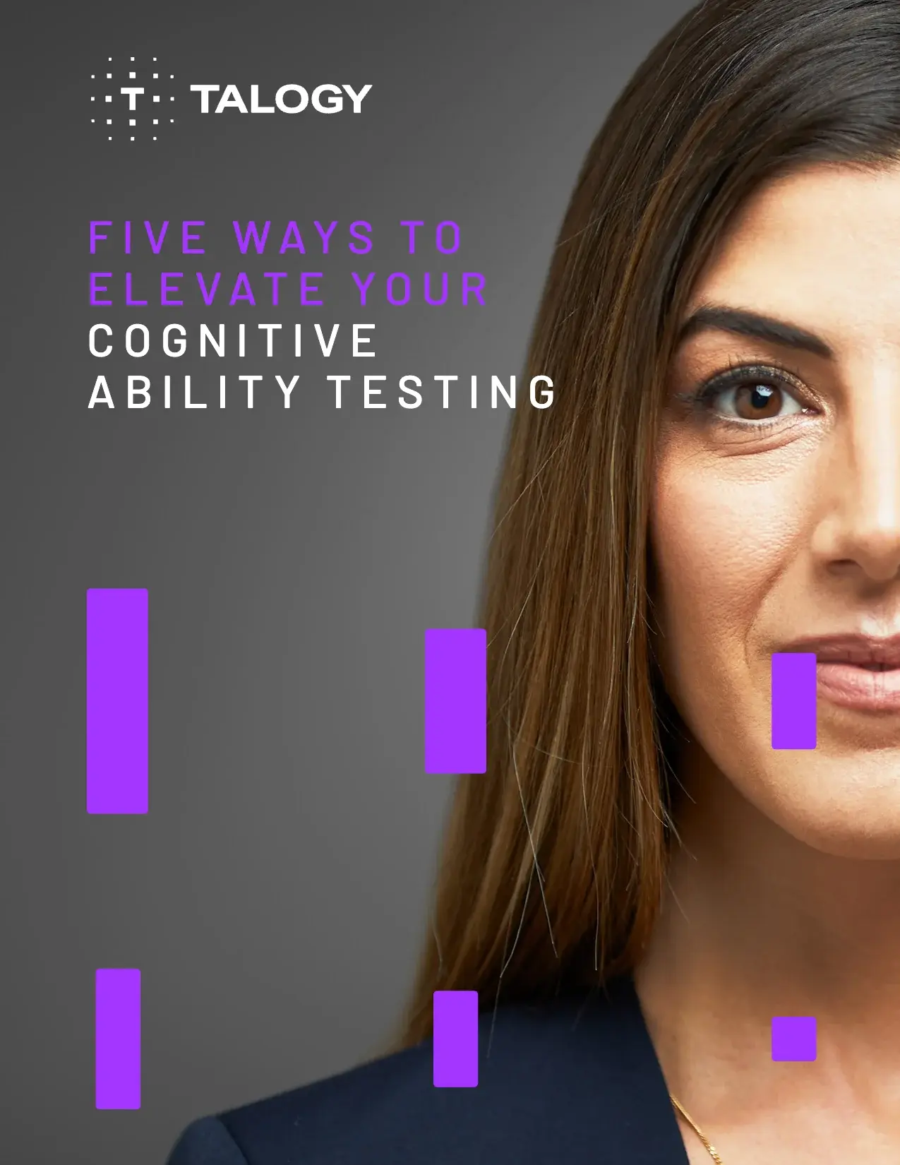 Cover of the Talogy tipsheet “Five ways to elevate your cognitive ability testing”