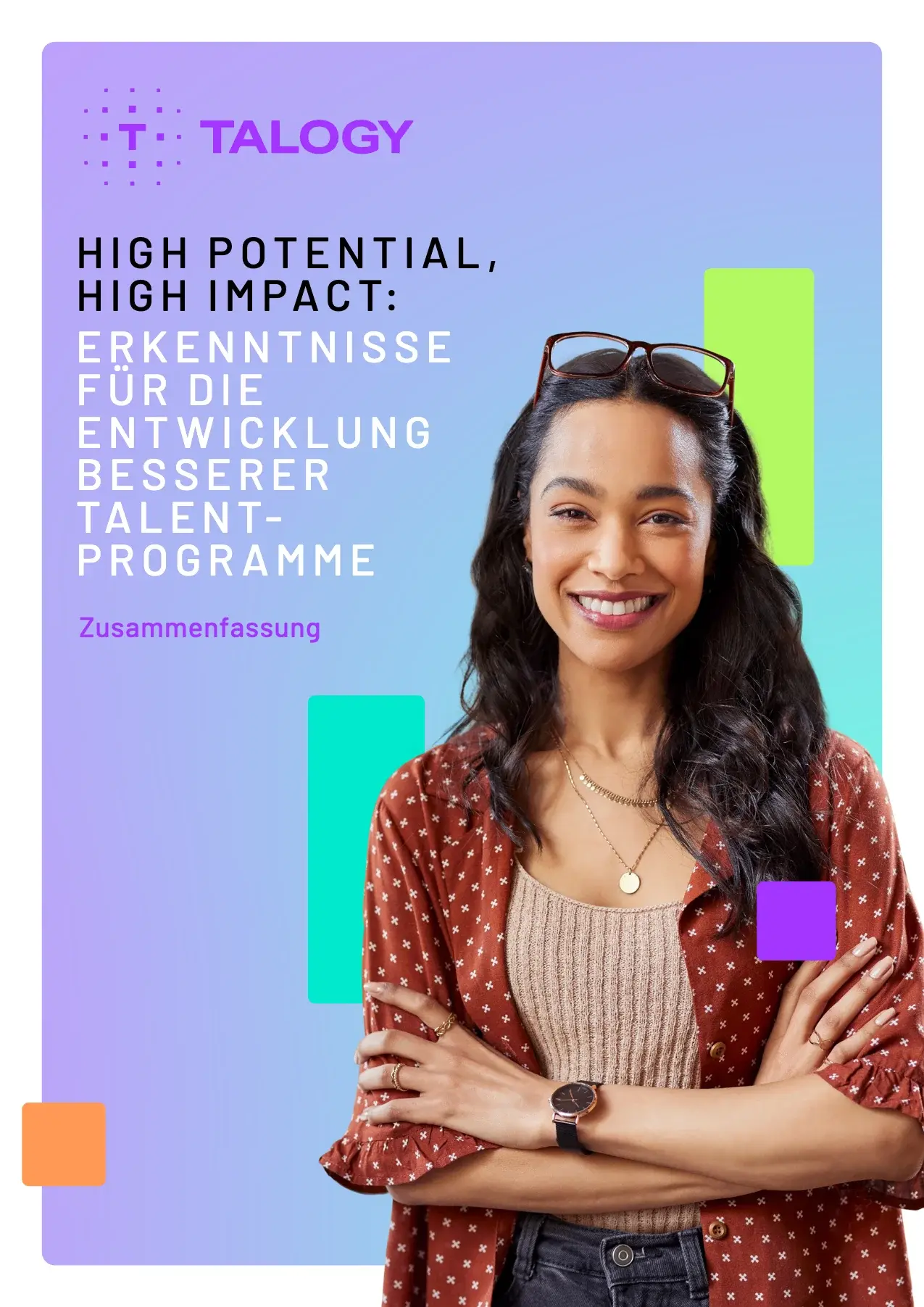 Cover von „High Potential, High Impact: Erkenntnisse für die Entwicklung besserer Talentprogramme“ von Talogy