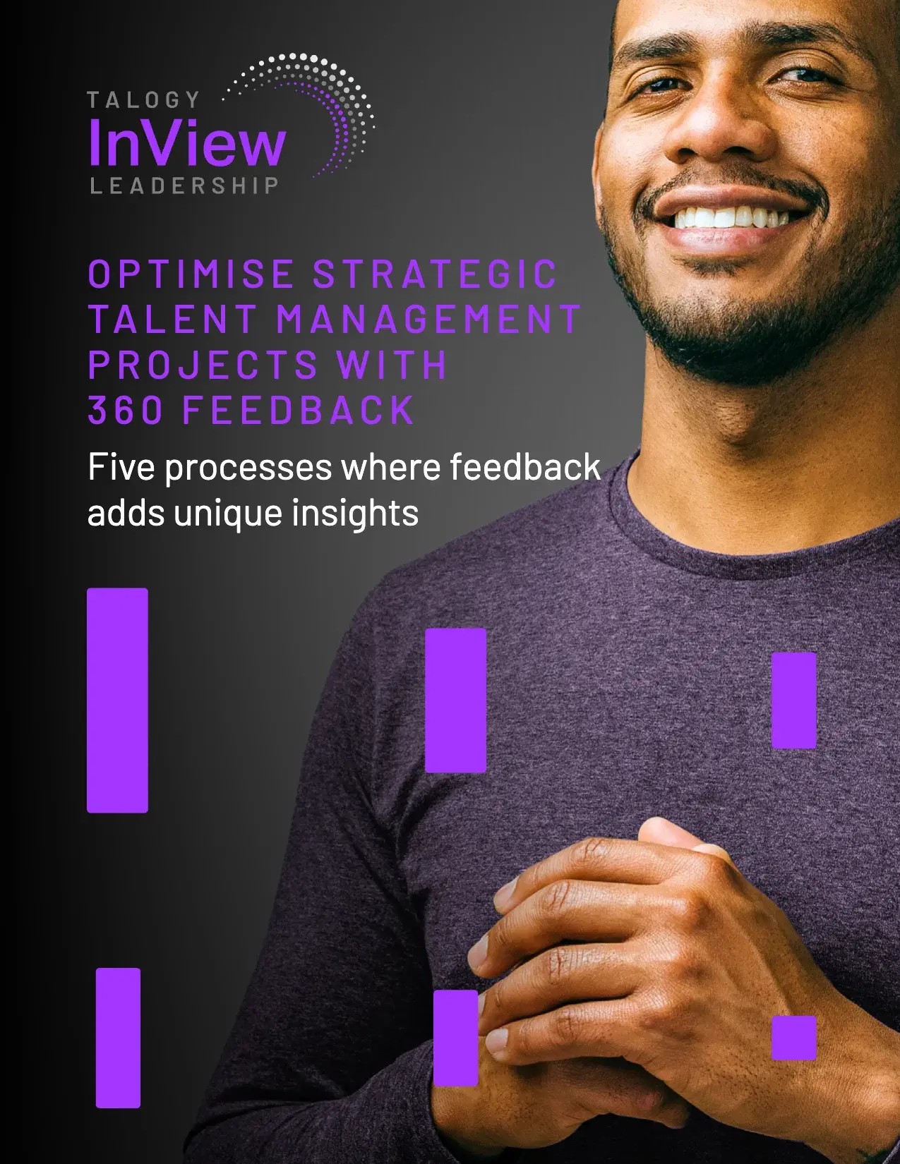 Cover of the Talogy InView advice guide “Optimise strategic talent management projects with 360 feedback”