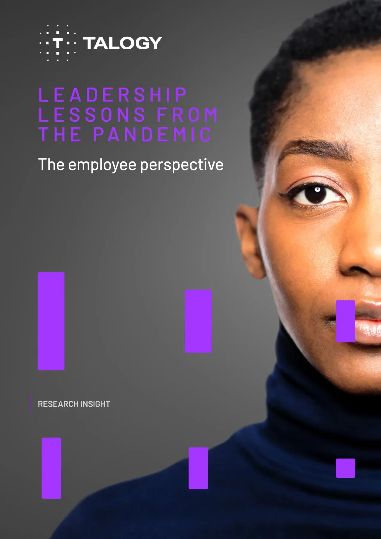 Cover of the Talogy research report “Leadership lessons from the pandemic: The employee perspective”