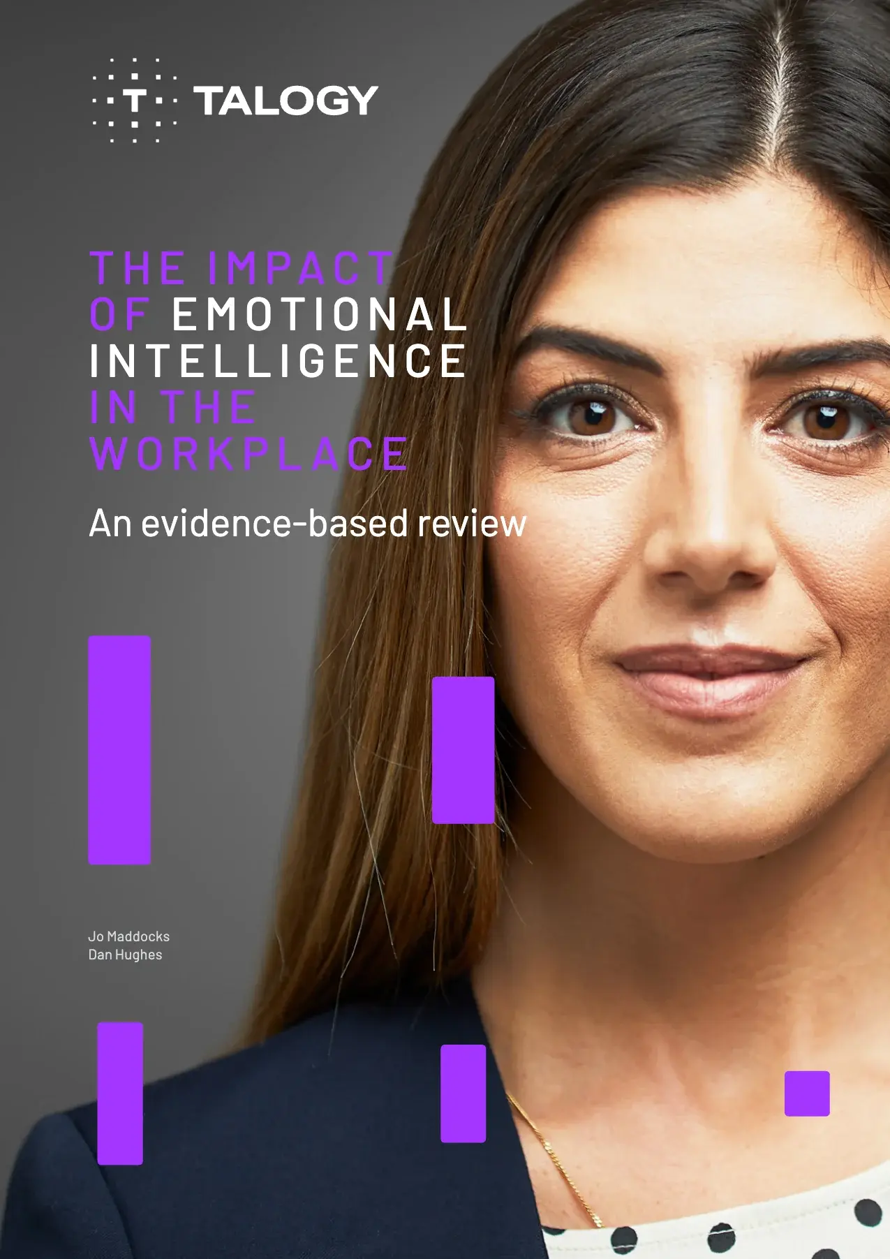 Cover of the Talogy whitepaper “The impact of emotional intelligence in the workplace: An evidence-based review”
