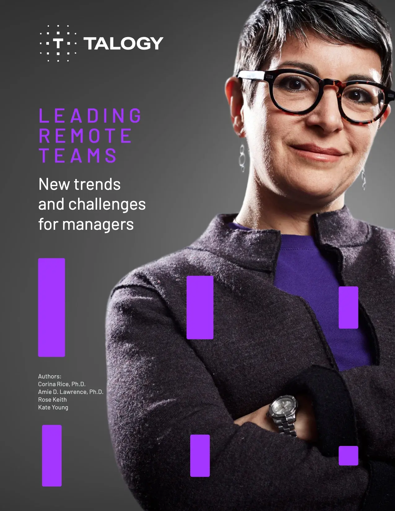 Cover of the Talogy whitepaper “Leading remote teams: New trends and challenges for managers”