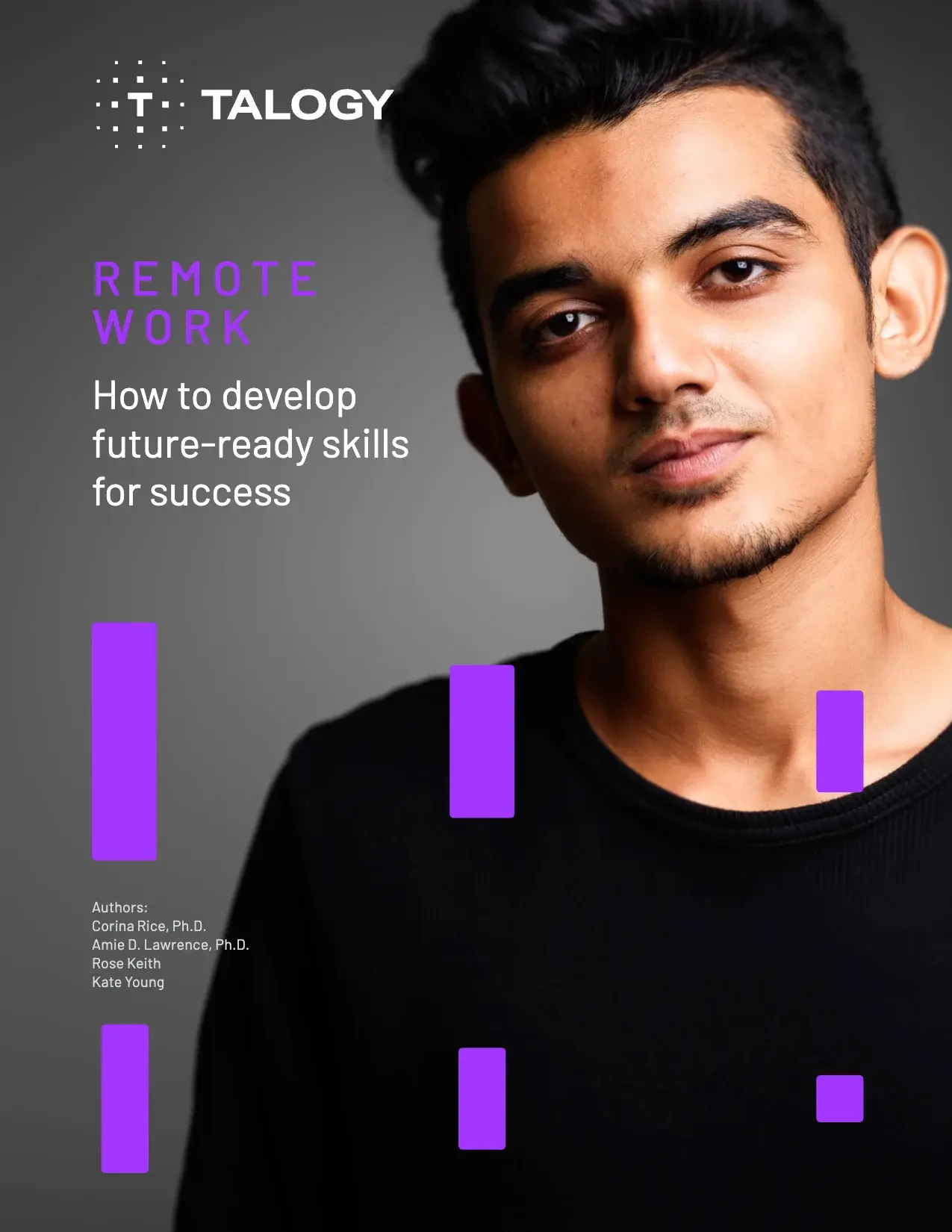 Cover of the Talogy whitepaper “Remote work: How to develop future-ready skills for success”