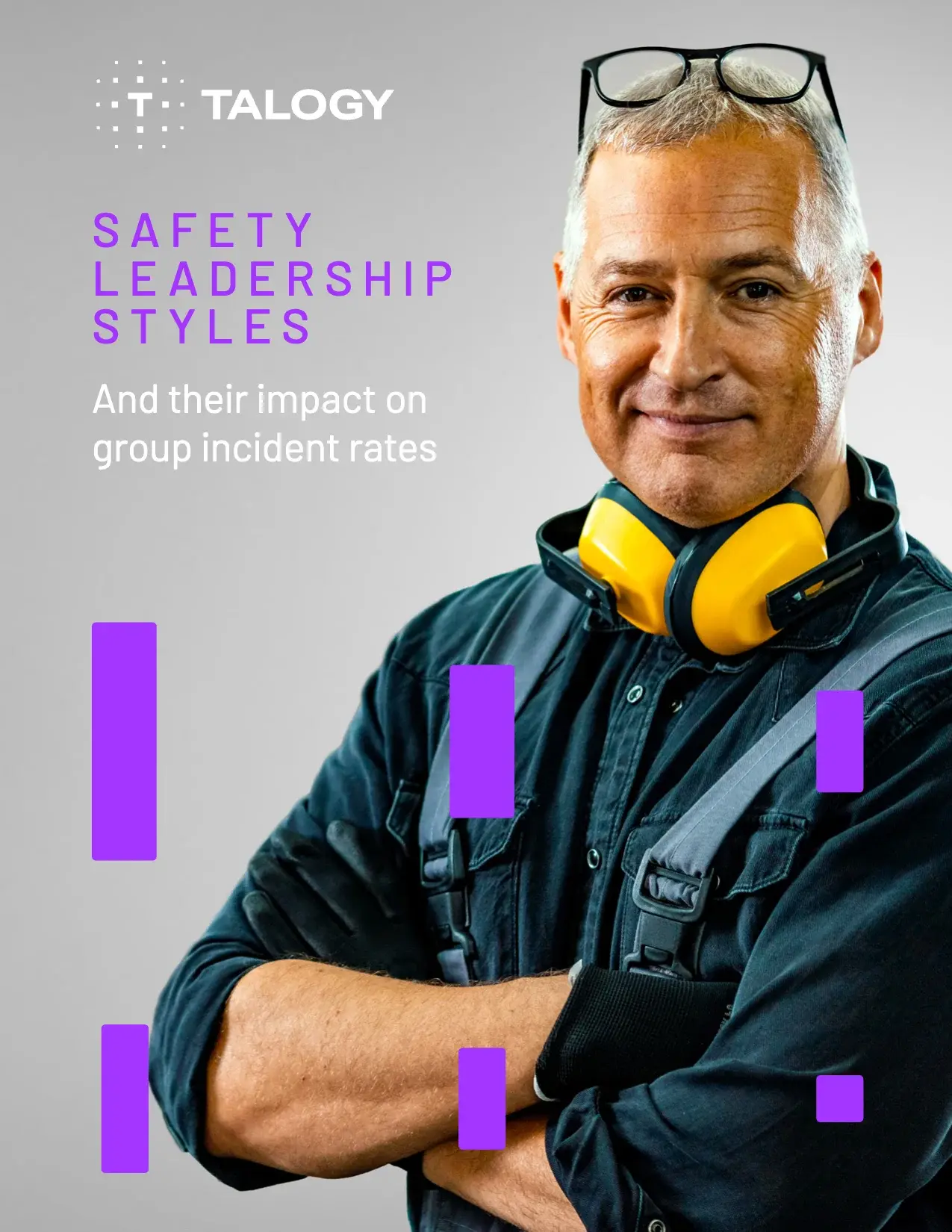 Cover of the Talogy whitepaper “Safety leadership styles and their impact on group incident rates”