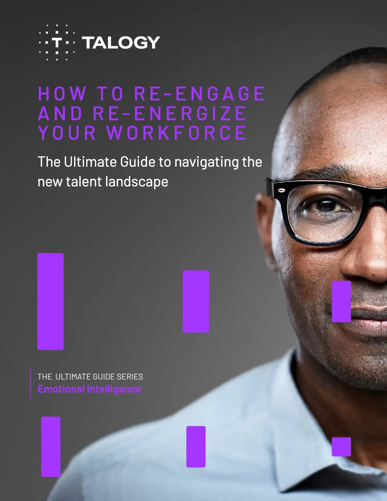 Cover of the Talogy whitepaper “How to re-engage and re-energize your workforce”