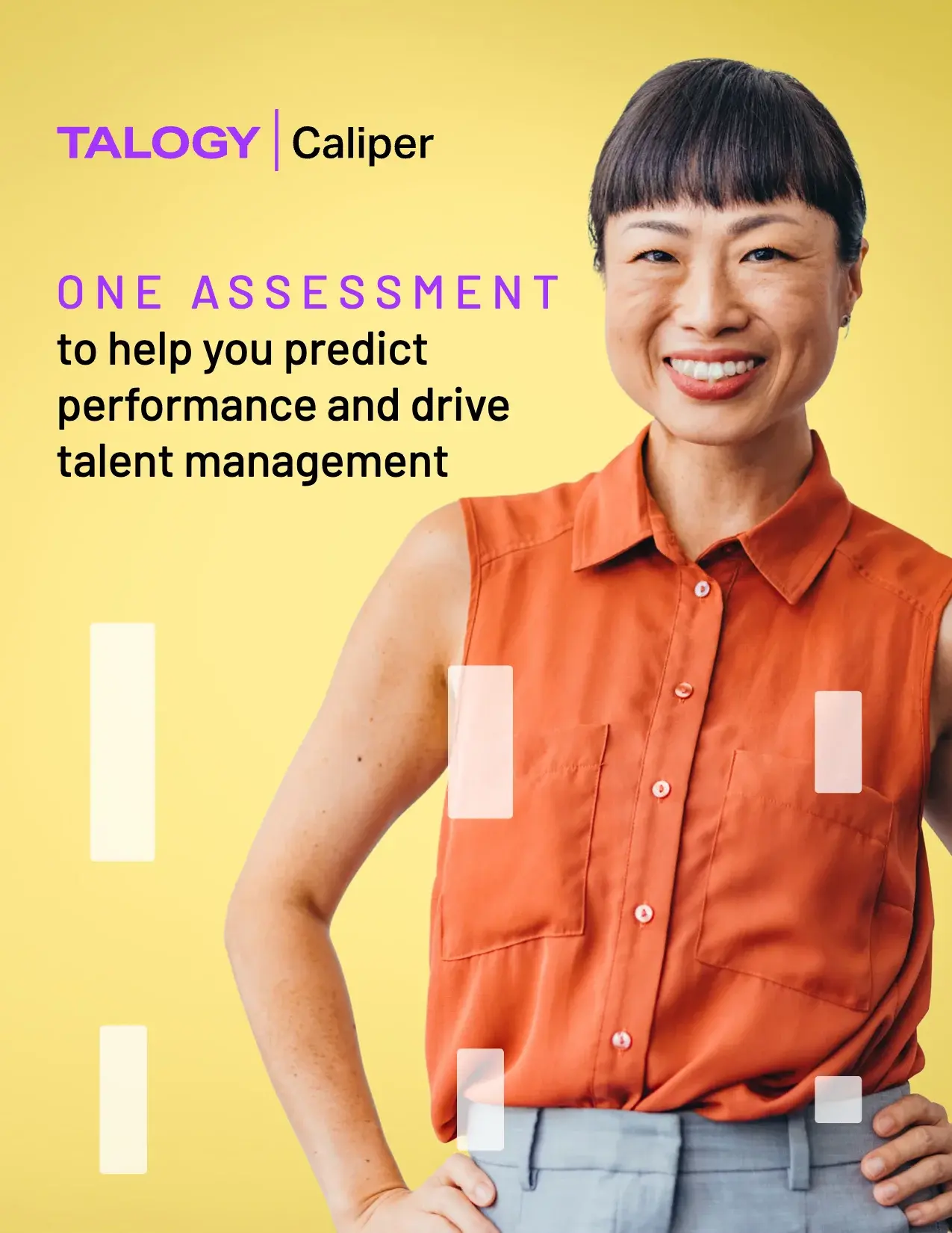 Cover of the Talogy guide “Stop guessing and start predicting with the Talogy Caliper Profile”