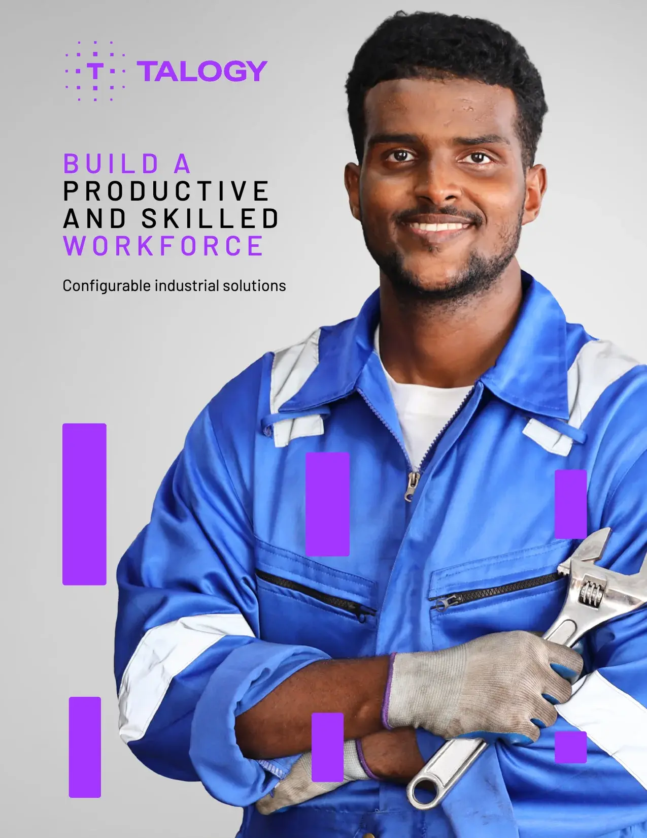 Cover of the Talogy guide “Configurable industrial solutions”
