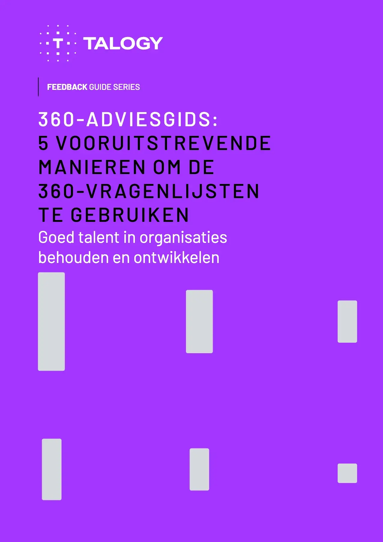 Cover van ‘Vijf vooruitstrevende manieren om de 360-vragenlijsten te gebruiken’ van Talogy