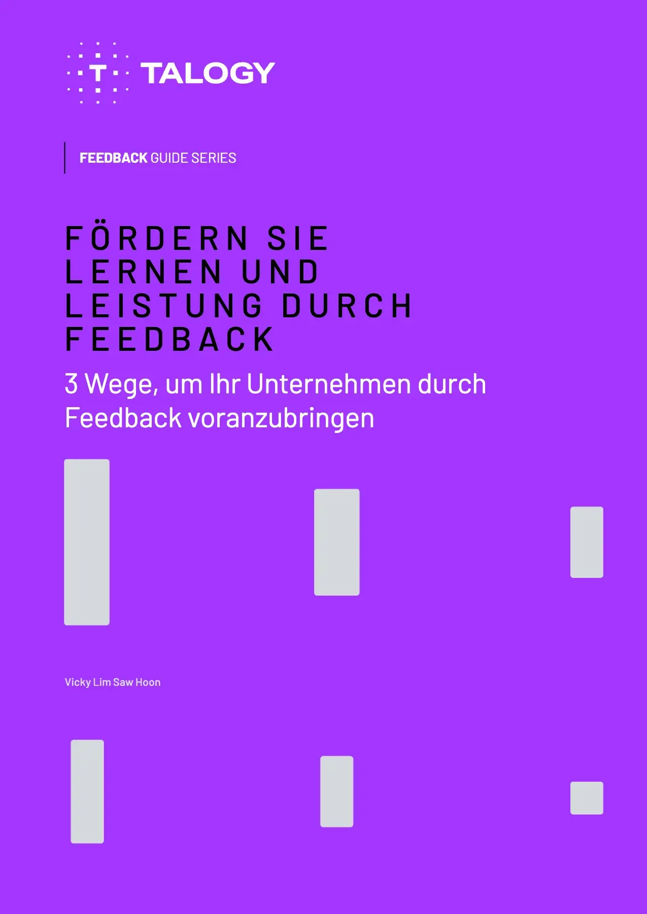 Cover von „Fördern Sie Lernen und Leistung durch Feedback“ von Talogy