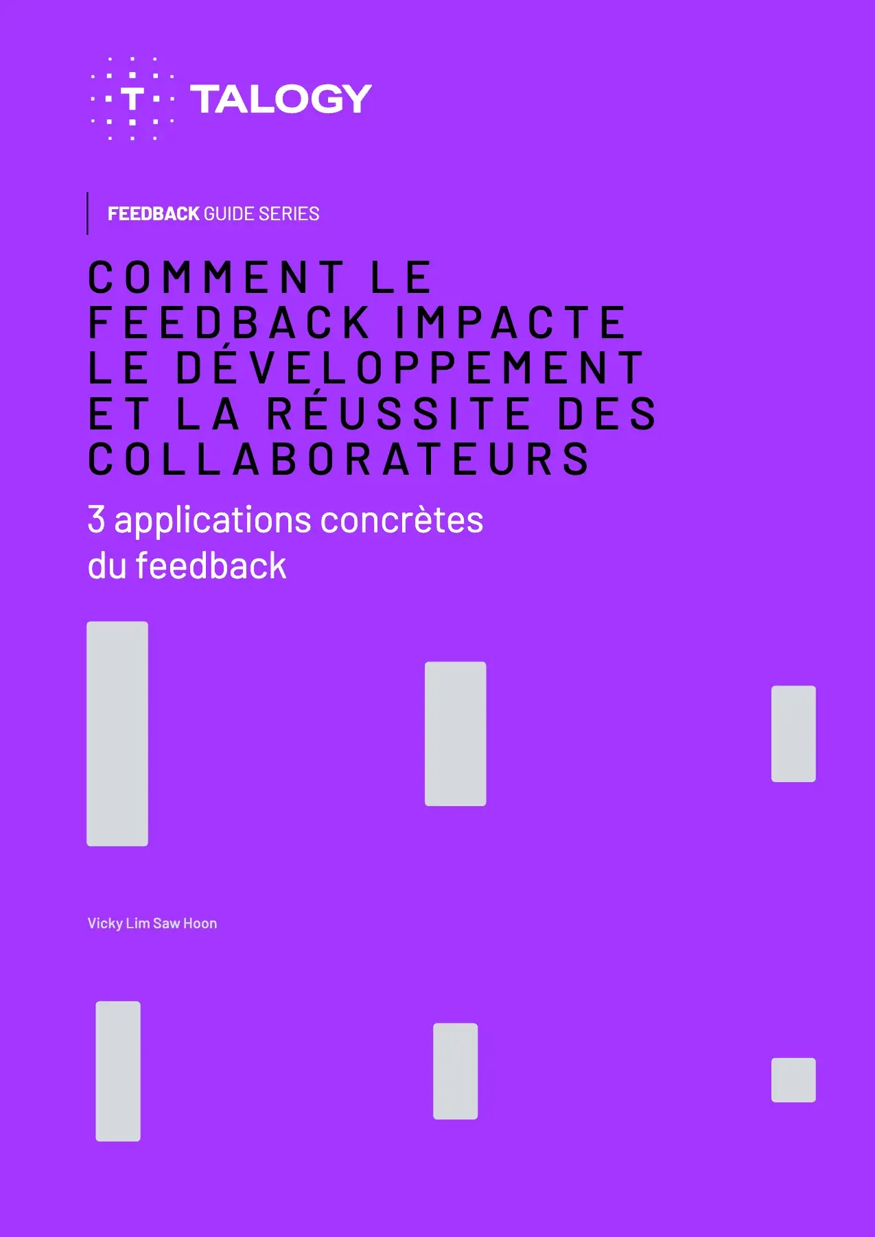 Couverture de «&nbsp;Comment le Feedback impacte le développement et la réussite des collaborateurs&nbsp;», Talogy