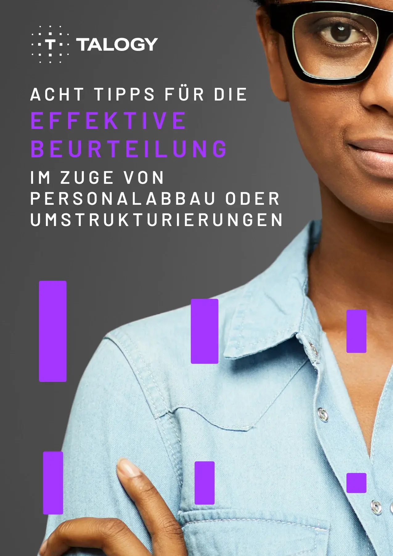 Cover von „Acht Tipps für eine effektive Beurteilung bei Personalabbau oder Umstrukturierungen“ von Talogy