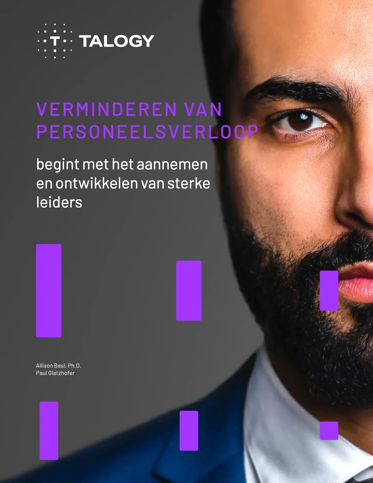 Cover van ‘Personeelsverloop verminderen begint met het aannemen en ontwikkelen van sterke leiders’ van Talogy